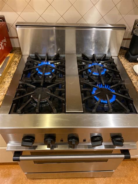 thermador stove top troubleshooting
